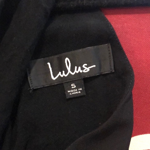 Lulu’s black Shift Dress - Picture 5 of 6